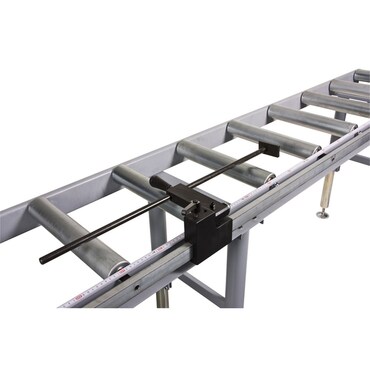 End stop universal for roller conveyor